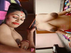Today Exclusive- Sexy Desi Bhabhi Boob Pressing and Ridding Hubby Dick New Hindi Short Movie