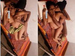 Today Exclusive-Hot Desi Village Couple Romance and Fucking Part 1