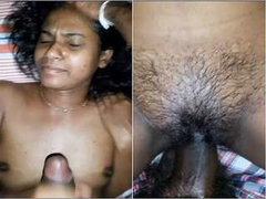 Today Exclusive- Sexy Lankan Wife Handjob And Hard Fucked By Hubby PArt 3