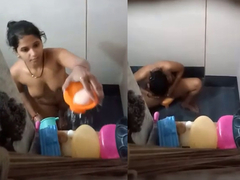 Voyeur Catches Sexy Desi Girl Fully Nude Bathing Outdoors - XXX Video