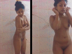 Hidden Cam Catches Desi Girl Bathing Outdoors - Peeked at By a Neighbor